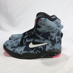 NIKE Air Command Force Bleached Denim Sneakers Sz 9 US Men
